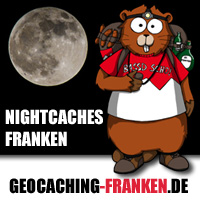 Nightcachekarte Geocaching-Franken.de